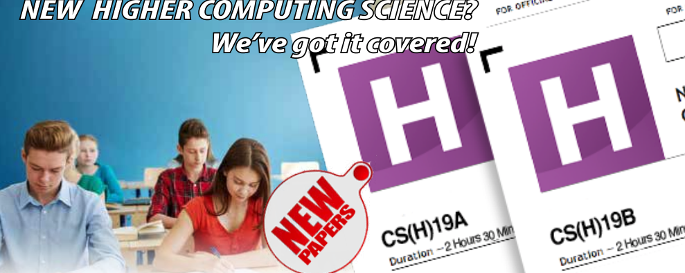 Perfect Papers: NEW Higher Computing Science – ready to order for 2018/19.